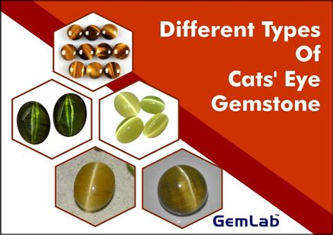 types of cats eye stone.